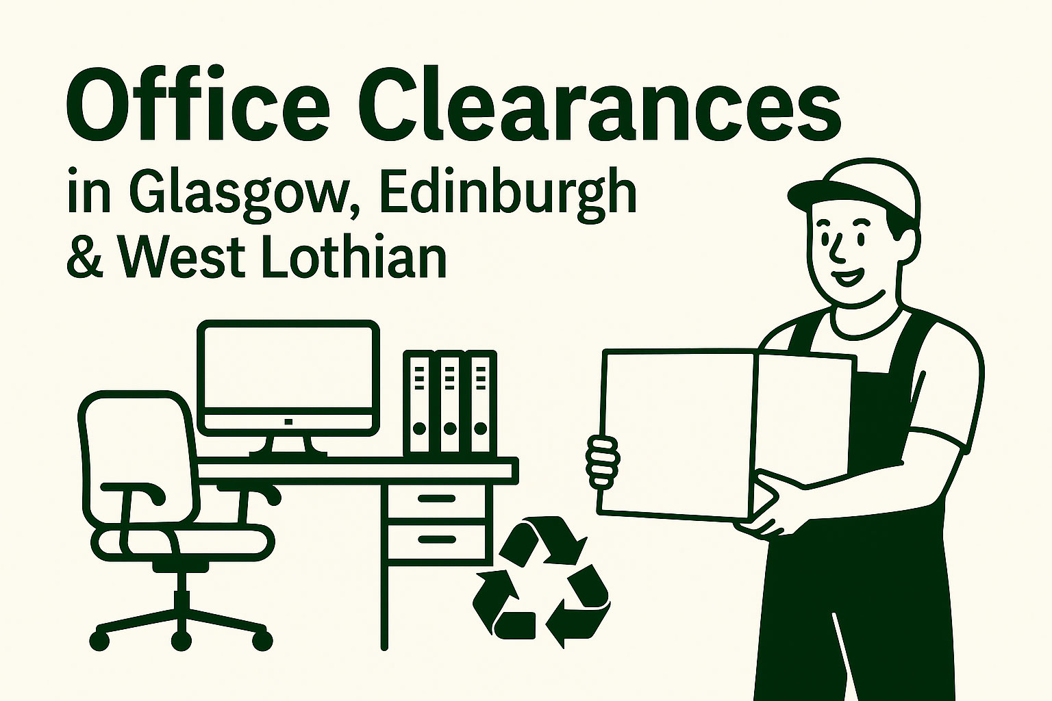 Office Clearances in Glasgow, Edinburgh & West Lothian